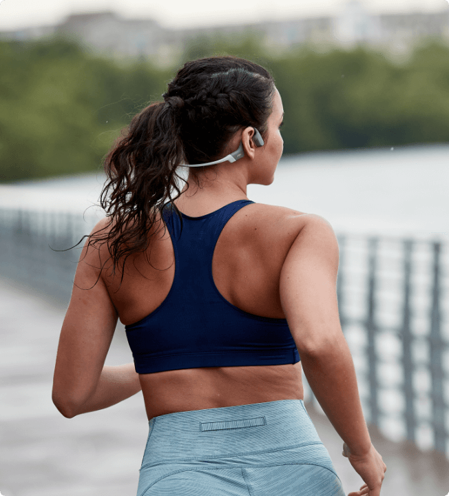 open ear headphones for running